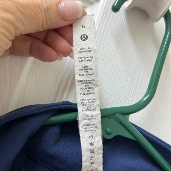 Lululemon Throwback Shape Jacket Mineral Blue/Vivid Plum - Picture 15 of 16